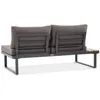 BEAUTYSOFA | MADISON Gartenlounge Ecksofa Dunkelgrau – Produktbild-Vorschau 11