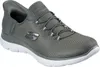 A single green Skechers sneaker is shown against a white background. Voir les images du produit
