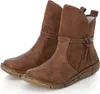 Rieker Damen Stiefelette Zierriemen flach Warmfutter Produktbild-Vorschau 12