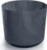 TUBO doniczka z efektem betonu 33,8 cm - Kolor: antracytowy Podgląd zdjęcia produktu 1