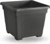 Plastový kvetináč Quadrato 32x32x26 cm antracit Náhľad obrázku produktu 4