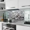 Küchenrückwand Spritzschutz Glas mit Motiv Metallisches Produktbild-Vorschau 2