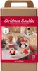 A cardboard box containing a craft kit for making Christmas baubles, with images of completed baubles on the front. Produktbild-Vorschau