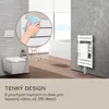 Blumfeldt Koupelnový radiátor, plochý designový radiátor, Náhled obrázku produktu 3
