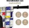 MuchoWow® Wandteppich Wandbehang Mona Lisa - Mondrian - Produktbild-Vorschau 3