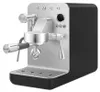 Macchina per caffè espresso in acciaio inox da 15 bar, nera Anteprima dell’immagine prodotto 3