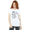 The Flintstones - T-Shirt für Damen BI23212 (XL) (Weiß) Produktbild-Vorschau 2