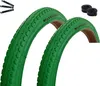 maxxi4you 2 x Fahrradreifen HY-145 in Grün 47-355 (18" x Produktbild-Vorschau 1