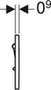 Geberit 116.011.JQ.5, Spülplatte, Chrom, Geberit Produktbild-Vorschau 4