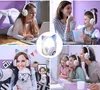 Katzenohr Kopfhörer, Bluetooth Stereokopfhörer mit LED Produktbild-Vorschau 7