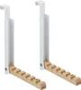 Relaxdays Türgarderobe klappbar 2x, zum Einhängen, Türhaken Produktbild-Vorschau 1