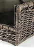 Kobolo Kaminholzkorb Rattan mit abnehmbaren Stoff | Produktbild-Vorschau 5