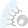 10er LED Lichterkette kaltweiß 3er Batteriebetrieb innen Produktbild-Vorschau 3