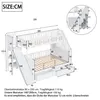 okwish Etagenbett Stockbett 90x200cm&140x200cm mit Produktbild-Vorschau 7
