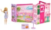 Barbie Weekendhuis, poppenhuis speelset met pop, 10 Productafbeelding-voorbeeld 1