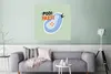 MuchoWow® Poster Schwimmband - Pool - Sommer 75x75 cm - Produktbild-Vorschau 5