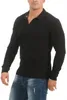Mivaro Herren Poloshirt 5er Pack Langarm - Langarmshirt mit Produktbild-Vorschau 3