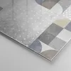 Bilder auf glas - 4 Teile - Geometrie Kunst Stein - Produktbild-Vorschau 5