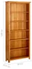 vidaXL Bücherregal 6 Fächer 80x22,5x180 cm Massivholz Eiche Produktbild-Vorschau 5