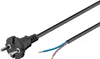 Universal Staubsauger Anschlusskabel 10 m, Schwarz, (2*0,75 Produktbild-Vorschau 3