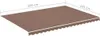 vidaXL Markisenbespannung Braun 5x3,5 m Produktbild-Vorschau 6