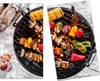 Spritzschutz Herdabdeckplatte Schneidebrett aus Glas Buntes Produktbild-Vorschau 1