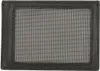 A black leather cardholder with a clear window. Anteprima dell’immagine prodotto