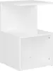 A white modular storage unit with two open shelves. Náhled obrázku produktu