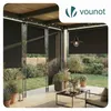 VOUNOT® Klemmmarkise Senkrechtmarkise mit Handkurbel Produktbild-Vorschau 7