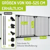 BOMI Kaminschutzgitter Milo 100-525 cm | Extrabreite Tür: Produktbild-Vorschau 2