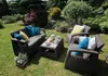 Zahradní set Allibert Corfu Brown Náhled obrázku produktu 4