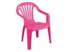 Kindersessel pink Vollkunststoff, Monoblock, stapelbar Produktbild-Vorschau 10