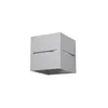 Wandlampe klein B: 10 cm G9 Grau Metall Up Down indirektes Produktbild-Vorschau 2