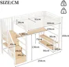 Zerbaco hoogslaper, 90x200 cm, eenpersoonsbed met ijzeren Productafbeelding-voorbeeld 8