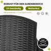 Garronda 4 Stk. Gartenstühle stapelbar Rattan-Optik GD-0254 Produktbild-Vorschau 4