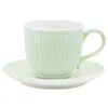Greengate Alice Tasse mit Untertasse pale green 8,5 cm Produktbild-Vorschau 1