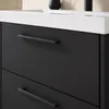 Meuble de salle de bain Florence 01 60 cm – Noir mat – Voir les images du produit 5