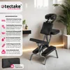 tectake® Massagestuhl klappbar 80 x 50 x 105 cm Produktbild-Vorschau 8