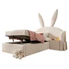 Lit rembourré 90 x 190 cm pour enfant avec tête de lit en Voir les images du produit 7