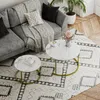Couchtisch Rund 2er Set, Wohnzimmertisch Gold Metall, Produktbild-Vorschau 2