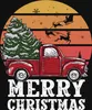 Merry Christmas Truck Weihnachtsbaum - Weihnachten Produktbild-Vorschau 3