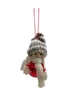 12 Stück Weihnachtswichtel Christbaumschmuck Rot Gold Produktbild-Vorschau 3