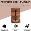 Revolve - drewniana obrotowa układanka z kolorowymi kulkami Podgląd zdjęcia produktu 8