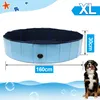 Hundepool 160*30CM PVC Faltbarer Kinderpool Kleber Produktbild-Vorschau 2