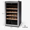 Klarstein Smart chladnička na víno, 1-zónová chladnička na Náhľad obrázku produktu 8