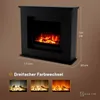 Glow Fire Elektrokamin 'Europa' | LED Standkamin in schwarz Produktbild-Vorschau 3