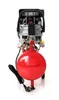 A red air compressor is shown from the front on a white background. Náhľad obrázku produktu
