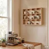 home24 Furniertes Tassenregal - Tanne Produktbild-Vorschau 3