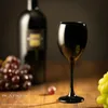 PLATINUX Schwarze & Weiße Weingläser aus Glas Wasserglas Produktbild-Vorschau 5
