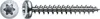 Universalschraube WIROX, 3mm, x 12 mm, 1000 Stk. - Profi Produktbild-Vorschau 2
